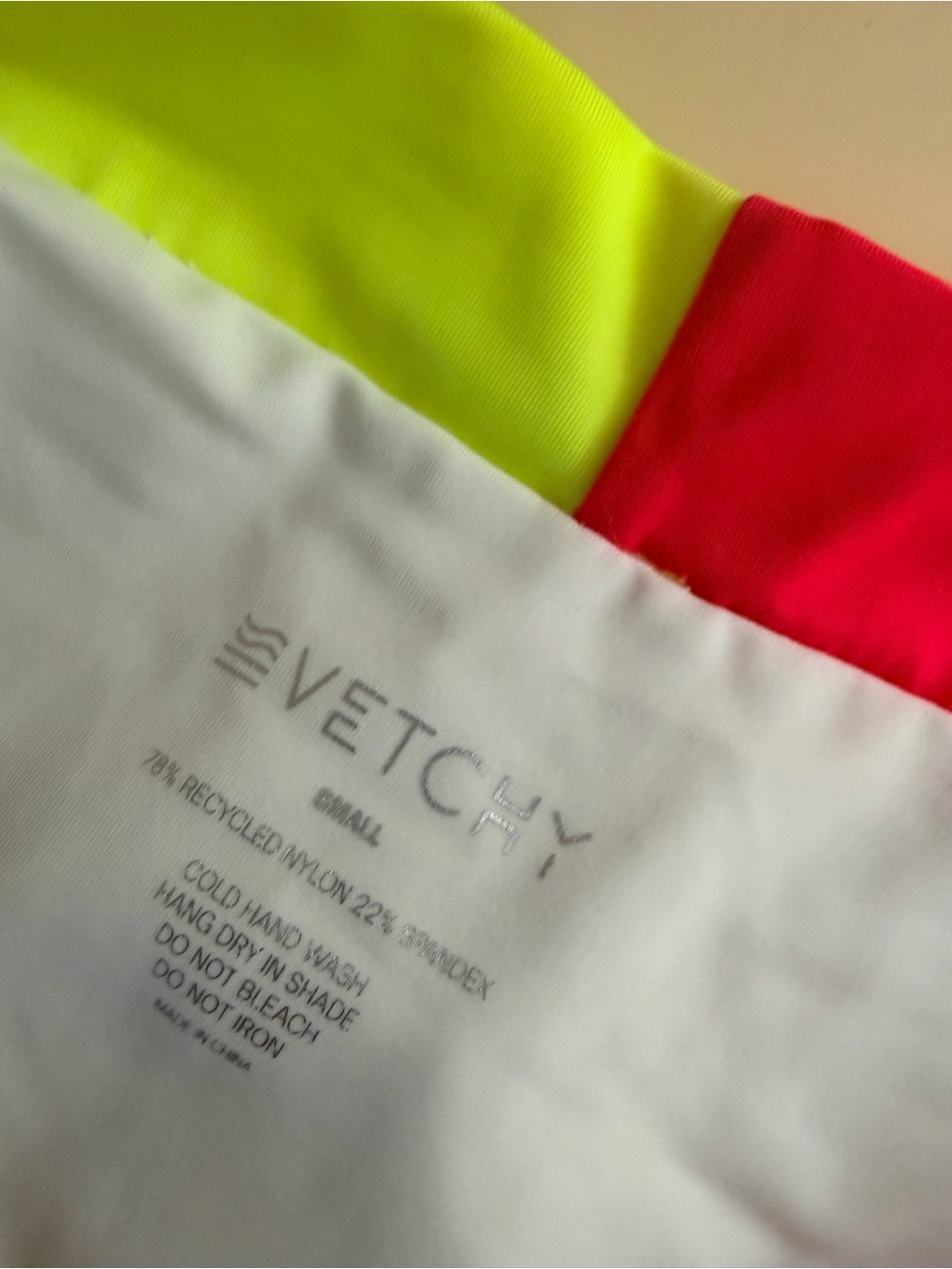VETCHY Vista Neon Tricolor Bikini Bottoms - Picture 6 of 7